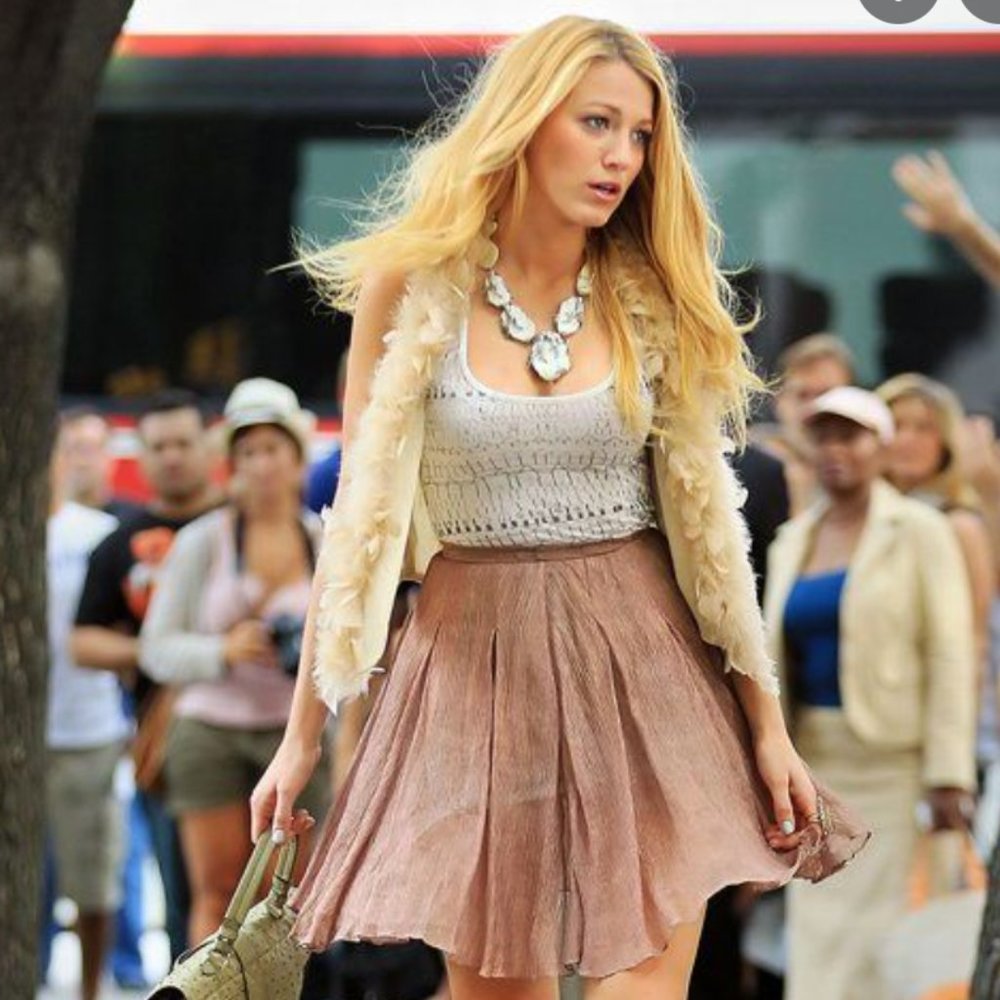 Haute Hippie Feather Vest Size XS Gossip Girl